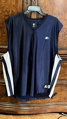 Vintage Starter Men's Sleeveless Jersey Workout Shirt Tank top Size 2XL - Image 1 of 4