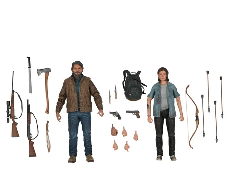 The Last of Us 2: Ultimate Joel and Ellie 7" Scale Action Figure 2-Pack Cover