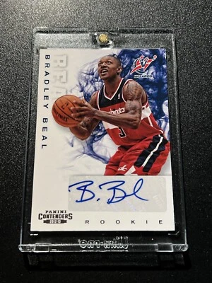 2012-13 Panini Contenders Bradley Beal RC Rookie AUTO Wizards Mint - Image 1 of 2