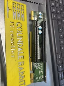 SUPERMICRO RSC-R1UW-2E16 REV 1.02A RIGHT ANGLED 1U RISER CARD PCIe 3.0 x8 - Picture 1 of 6