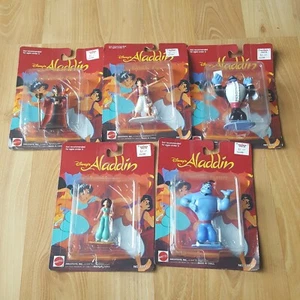 Mattel Disneys Aladdin Mini Sammelfiguren Figuren plus Jasmin 1994 - Bild 1 von 6