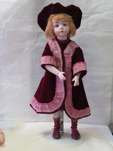 Albert MARQUE 46 CM 18 Zoll Puppe Alte Reproduktion Antike Puppe - Bild 1 von 6