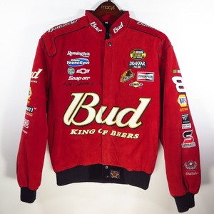 Dale Earnhardt Jr Red NASCAR Jackets 