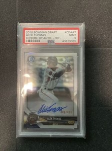 2018 Bowman Draft - Chrome Draft Pick Autographs Refractor #CDA-AT...