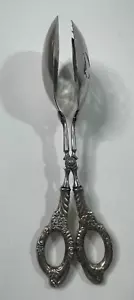 Ambassador Tongs Italy Fork Spoon Sterling Handles - Picture 1 of 10