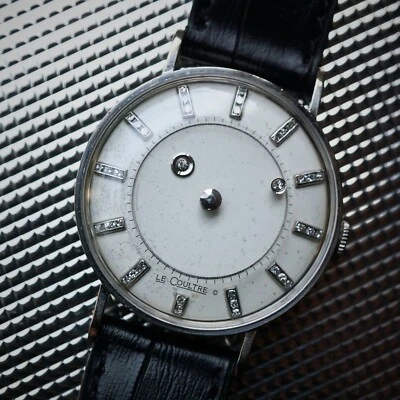 Vacheron LeCoultre esfera galaxia misteriosa oro blanco 14k diamantes 33 mm años 50 Foto 1 de 4