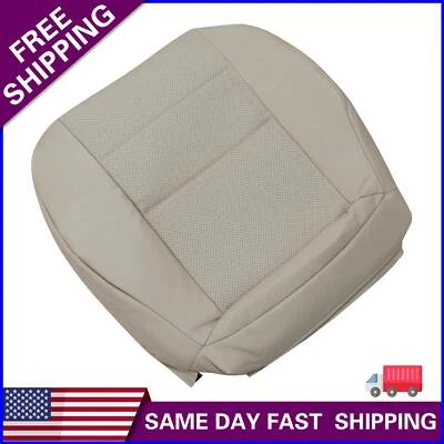 Cubierta de asiento de cuero beige inferior del conductor para Mercedes Benz C250 C300 C350 2008-14 Foto 1 de 4