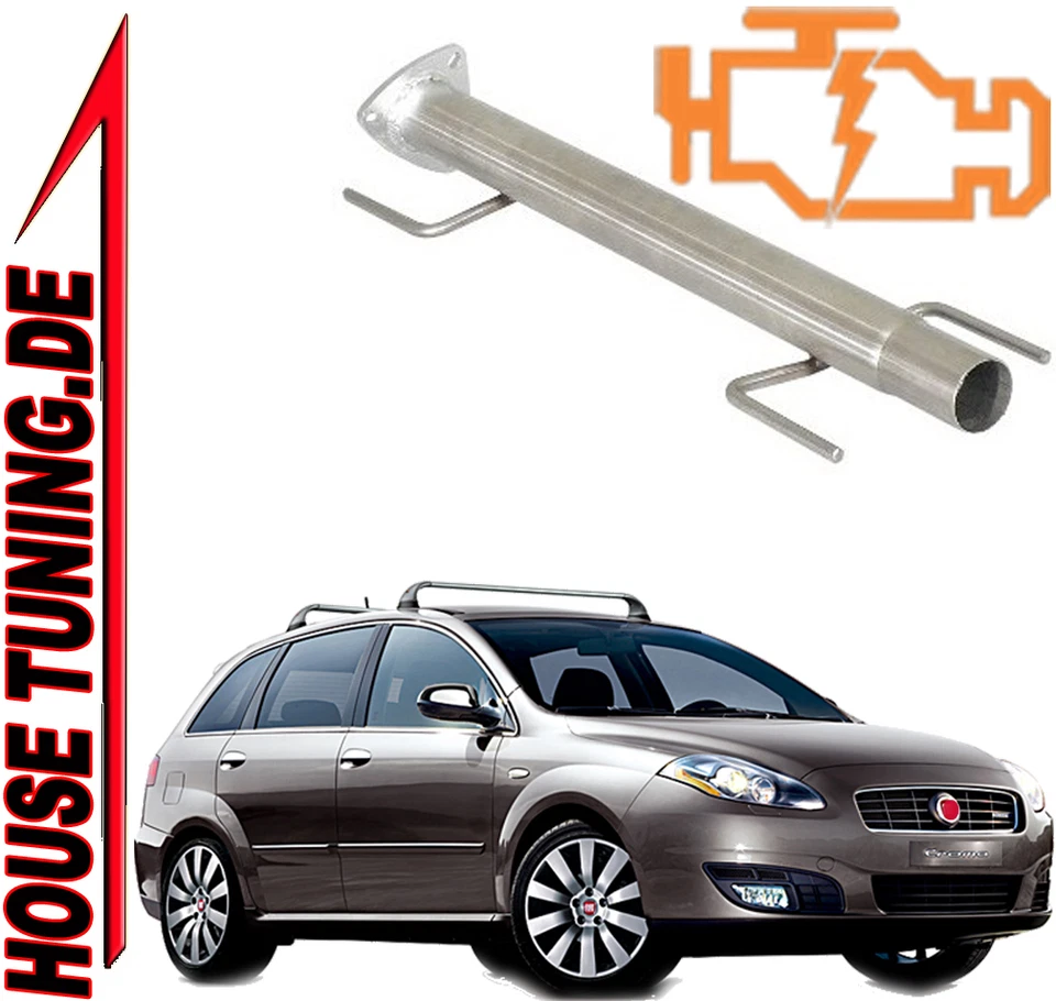 Downpipe tubo rimozione filtro antiparticolato fap DPF fiat Croma 1.9 2.4 T1 - Immagine 1 di 1