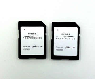 New Phillips Respironics SD Data Card. 2-Pack - Image 1 of 2