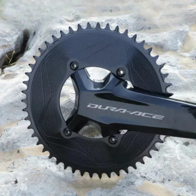 Aero Ultralight 110BCD Bike Chainring 3mm Offset 40-50T Closed Single ChainWheel - Image 1 of 4