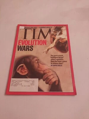 2005 August 15, TIME Magazine, Evolution Wars: Teach Intelligent Design (CP338) - Image 1 of 3