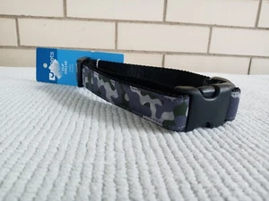 NEW RC PETS CLIP COLLAR WINTER CAMO CAMMO DOG COLLAR MEDIUM 12-20 INCH - Picture 1 of 3