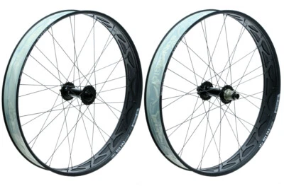 Juego de ruedas Sun Ringle Mulefut 80 SL V2 26" Fatbike 15x150 12x197 XD/MS aleación NUEVO Foto 1 de 3