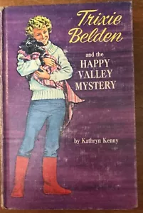 Vintage 1966 Trixie Belden and the Happy Valley Mystery Julie Campbell HC Book - Picture 1 of 6
