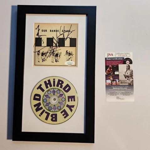 Third Eye Blind band Signed CD JSA COA Autograph Auto Framed Our Bande Apart 3rd Cover
