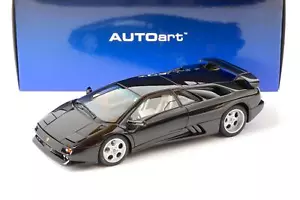 1:18 AUTOart 1993 Lamborghini Diablo SE30 deep black metallic 79159 - Picture 1 of 6