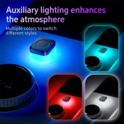 Mini USB Sensor Light Car Interior LED Lamp Control Atmosphere Light _о P6D W6G9 - Image 1 of 4