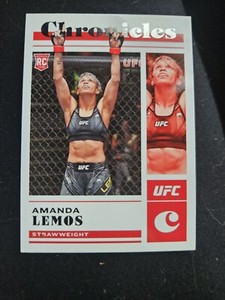 Amanda Lemos RC 2023 Panini UFC Chronicles Rookie Card Strawweight #87