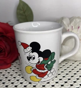A white vintage Charming Disney Mickey Mouse Minnie mug teacup or coffee mug.. - Picture 1 of 7