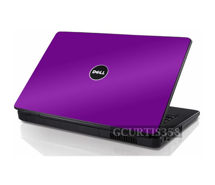PURPLE Vinyl Lid Skin Cover Decal fits Dell Inspiron 1545 1546 Laptop - Image 1 of 1