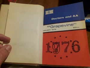 AA Grapevine 1976 X 12 Bound RARE - Picture 1 of 11