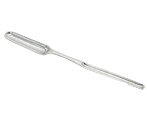 George II Sterling Silver Heraldic Crest Bone Marrow Scoop Antique 1737 London - Picture 1 of 7