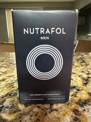 Suplemento dietético nutracéutico Nutrafol para el crecimiento del cabello para hombres (120 cápsulas) - Nuevo Foto 1 de 3