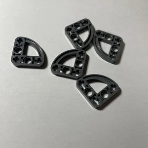5x Lego Technik Technic Liftarm 3x3 Viertel Kreis flach 32249 Dark Bluish Gray - Picture 1 of 1