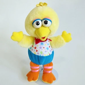 Baby Big Bird Plush Playskool 1991 Touch Ems Textured Sensory Stuffed Animal Toy - Picture 1 of 15