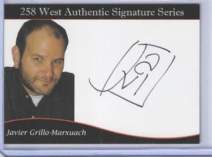 258 West Authentic Signatures Javier Grillo-Marxuach 134/160 On Card Auto JSC - Photo 1/2