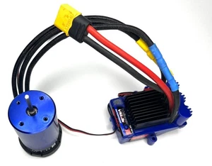Traxxas Velineon VXL 3S Brushless Waterproof ESC & 10T 3500KV Motor Combo XT60 - Picture 1 of 14