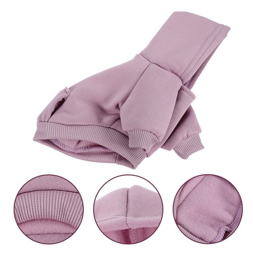 VETEMENTS Felpa con cappuccio per cani abbigliamento animale domestico felpa cani cappuccio jumper outfit per