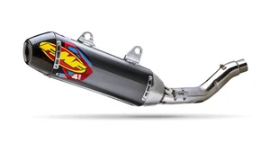 4.1 RCT Slip On Exhaust Muffler w/ C.F. End Cap FMF 041610 - Picture 1 of 3