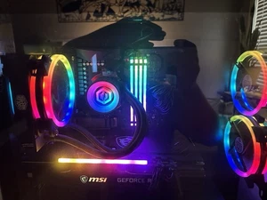 AMD RYZEN 7 5800x3d, RTX 3070,1000W PSU,4x8 32gb RAM 3200Mhz 1TB SSD - Picture 1 of 4