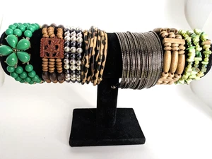 Lot of 7 Mixed Lot Bracelets Multi-Strand - Picture 1 of 4