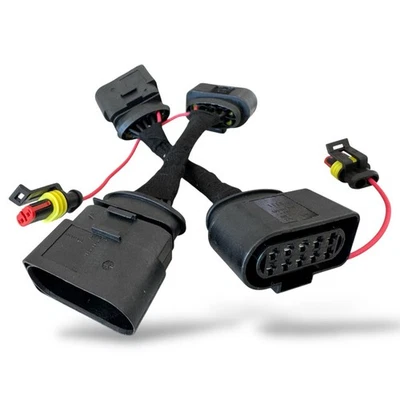 Tagfahrlicht-Adapter für Voll Led Scheinwerfer für VW T5 Bus 09-15 Facelift - Bild 1 von 4