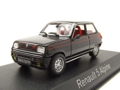 Renault 5 Alpine 1977 Nera Modellino 1:43 Norev - Immagine 1 di 4