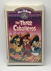 Walt Disney Masterpiece Collection The Three Caballeros  VHS SEALED New - Imagen 1 de 2