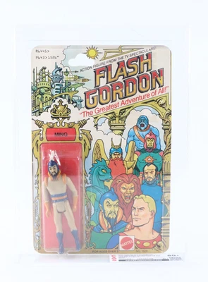 Figura de acción de colección Mattel 1979 Flash Gordon Ming grado CAS 80+ 84,1 Foto 1 de 4