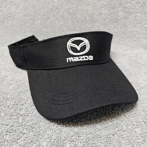 Mazda Motorsports Visor Hat Cap Adjustable Strapback Adult OSFM Embroidered Logo - Picture 1 of 11