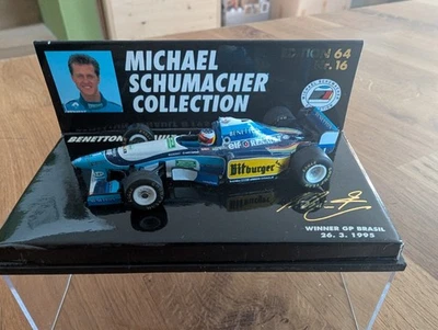 Benetton Renault B195    "  Michael Schumacher Collection  "   1:64   Minichamps - Bild 1 von 4