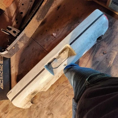 1989 1993 Nissan 240SX OEM Hatch S13 Complete Rear Bumper Needs Paint  - Image 1 of 4