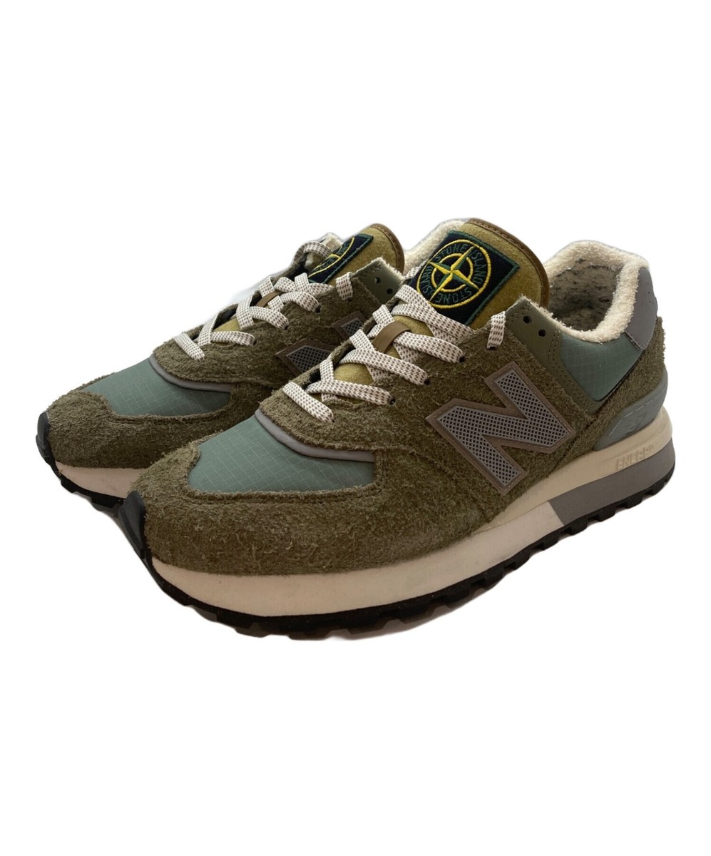 靴 New Barance STONE  574 Legacy stone-island-new-balance-574-