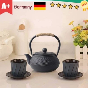 Teekanne Asiatische Gusseisen Edelstahl Teesieb Teekanne 800ml mit Wasserkochers - Bild 1 von 24