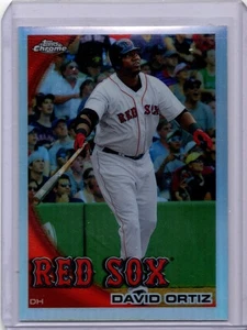 2010 Topps Chrome David Ortiz #128 refractor Boston Red Sox - Imagen 1 de 2
