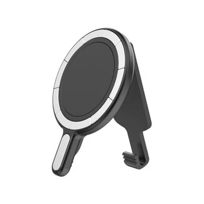  Suporte magnético para telefone clipe de cinto, clipe de cintura magnético forte compatível preto - Imagem 1 de 4