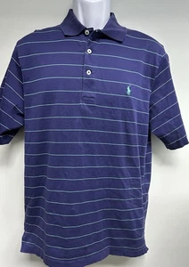 Polo Golf Ralph Lauren Herren Gr. S blau grün gestreift Poloshirt 100% Pima Baumwolle - Bild 1 von 8