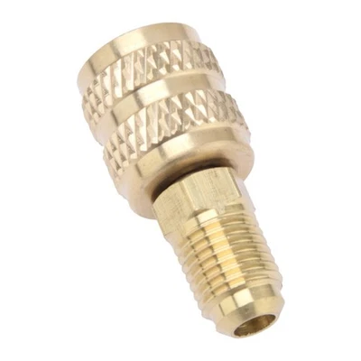 1x R32 auf R410a Klima Messing Adapter F 5/16 M1/4 SAE für Klimaanlagen - Bild 1 von 4