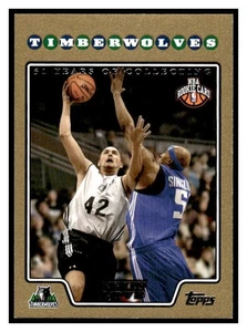 2008-2009 Topps Gold 200 Kevin Love Rookie RC #/2008 Timberwolves Minnesota - Picture 1 of 2