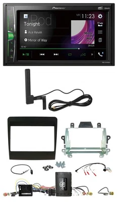 Pioneer MP3 DAB Lenkrad 2DIN Bluetooth Autoradio für Porsche 911 991 2011-2017 I - Bild 1 von 4